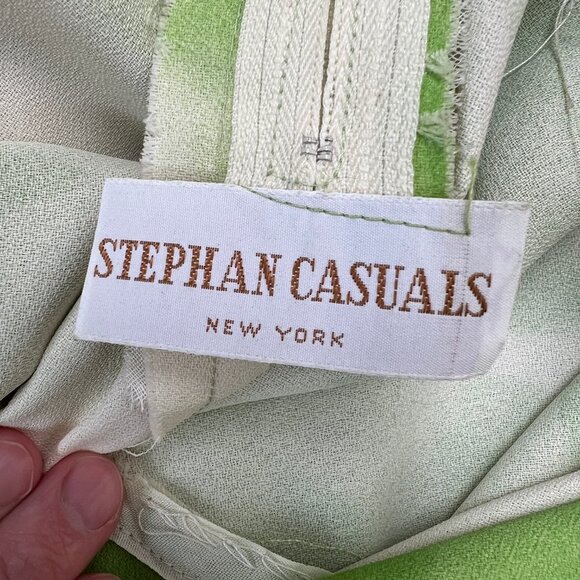 Vintage Union Made 70's Chiffon Kaftan Maxi Dress Hippie Boho Bohemian Shift 70s - Picture 6 of 9